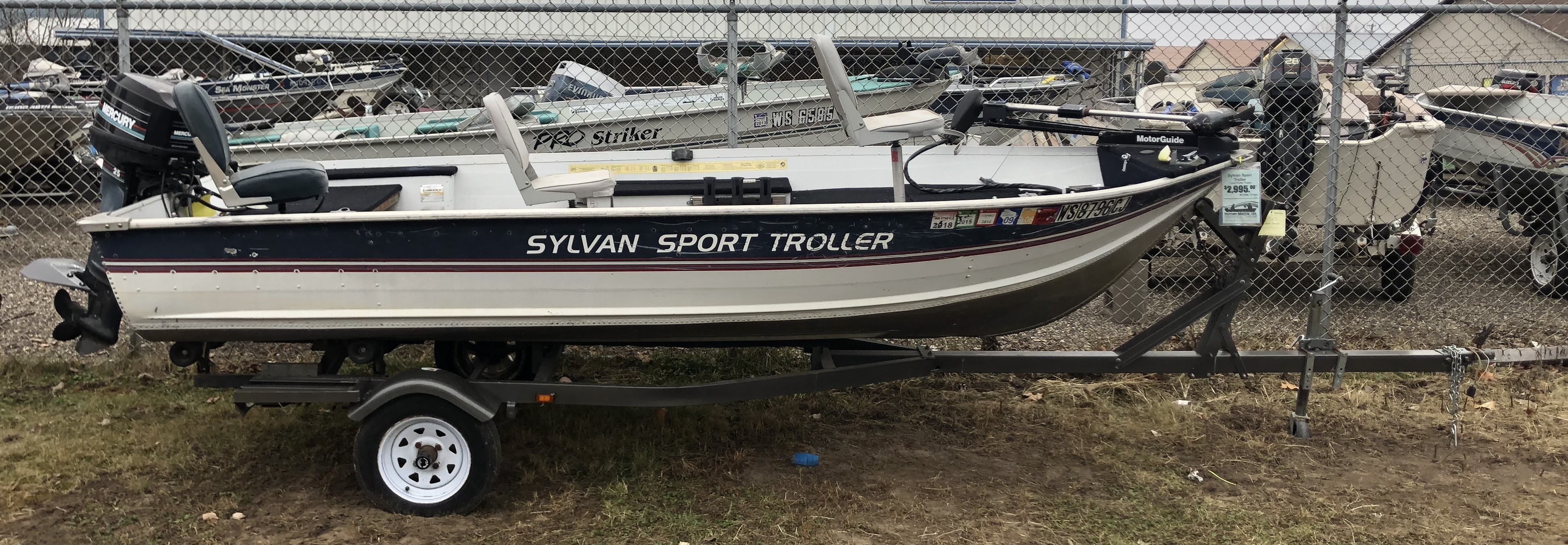 1990 14′ Sylvan Sport Troller (B17289) – Holmen Marine